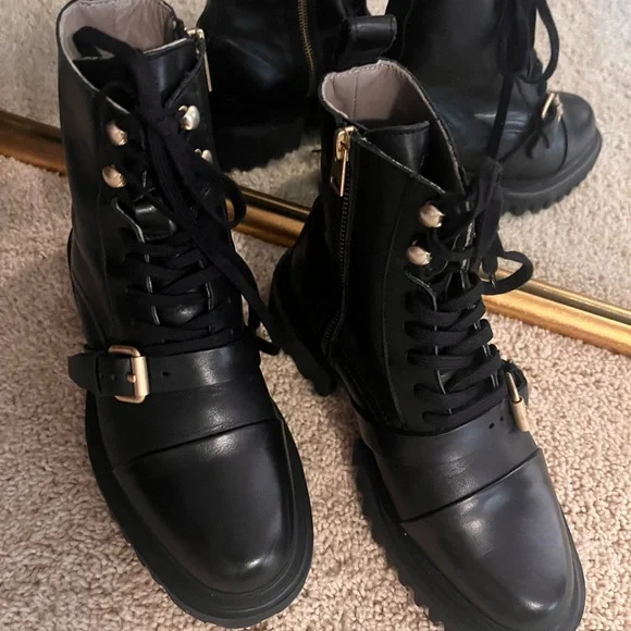All Saints Tori Lug boot size 7 - Picture 7 of 8
